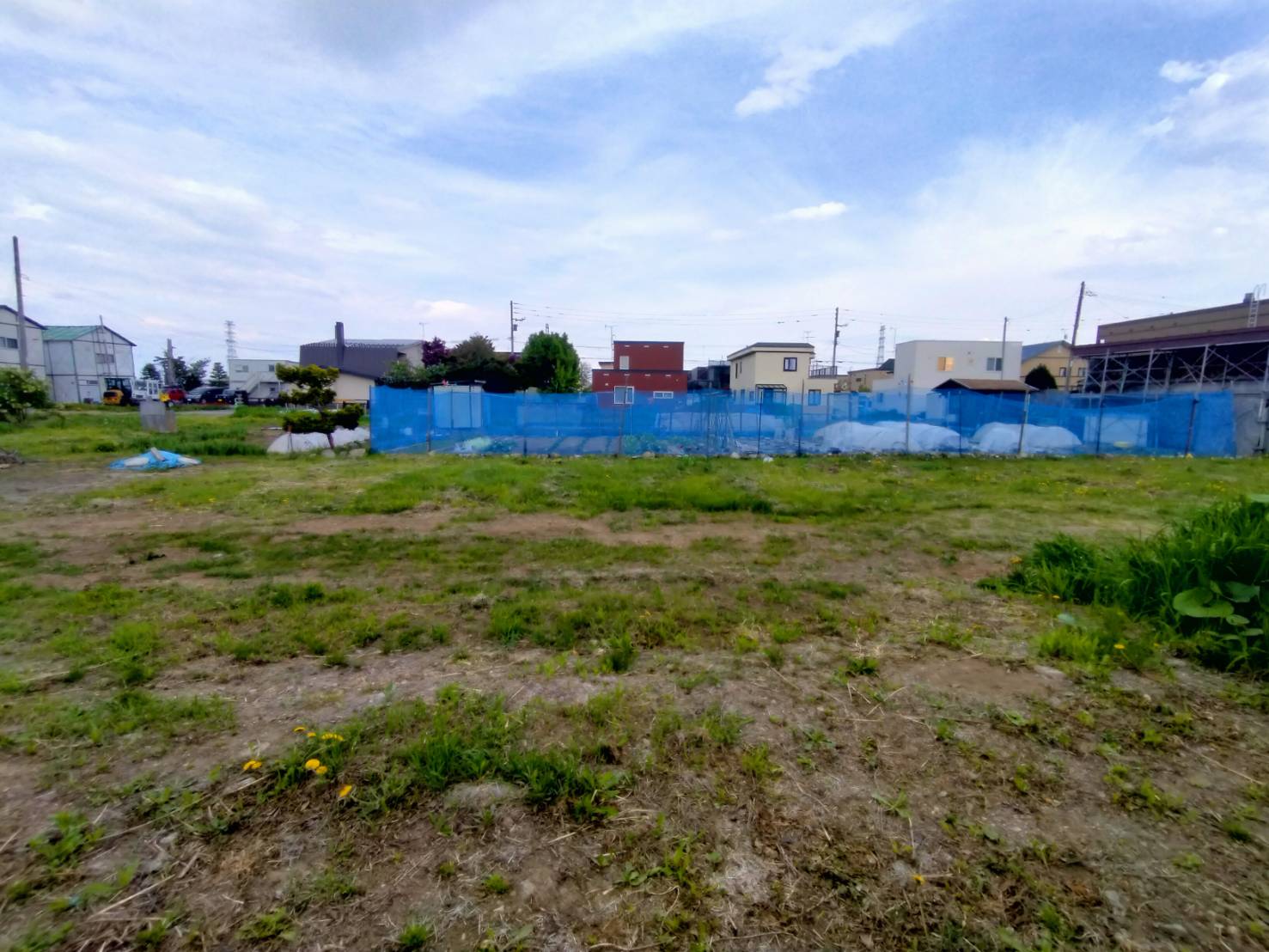 ご成約　札幌市北区新川西　土地